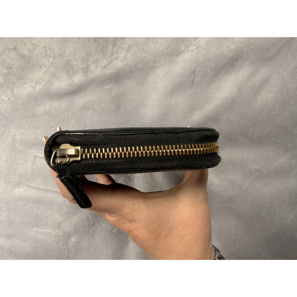 Gucci‎ Black Leather Interlocking G Zip Wallet - Picture 5 of 16